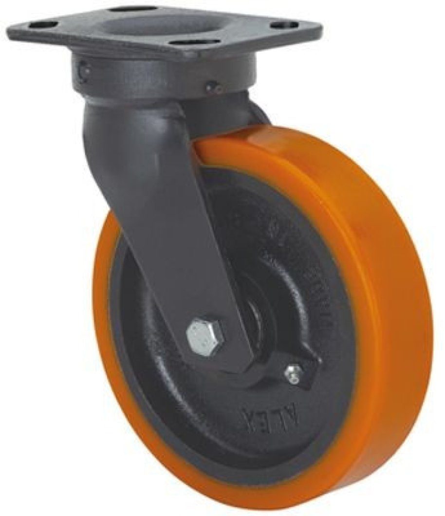 SERIE GT-HU, Giratorio/Platina/Sin Freno