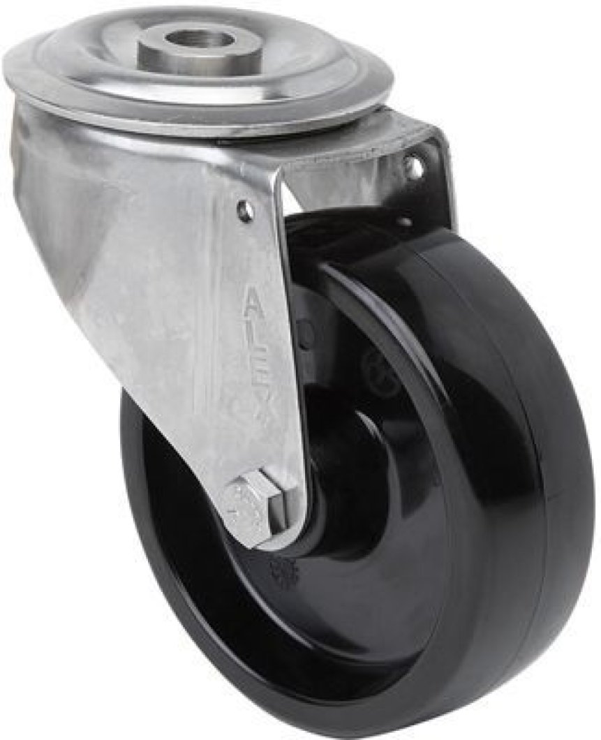 SERIE ZVI INOX-TT, Giratorio/Agujero pasante/Sin Freno