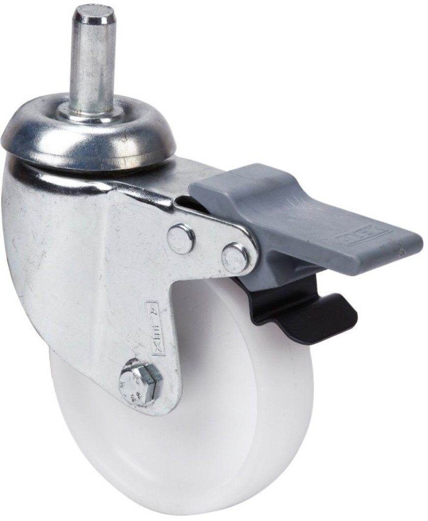 SERIE BH-BP, Giratorio/Espiga/Freno Rueda y Soporte