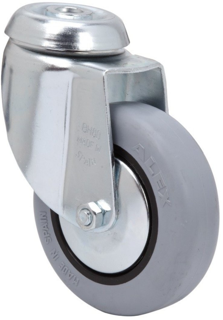 SERIE BH-PGI, Giratorio/Agujero pasante/Sin Freno