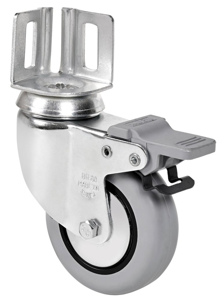 SERIE BH-PGI, Giratorio/Esquinero/Freno Rueda y Soporte