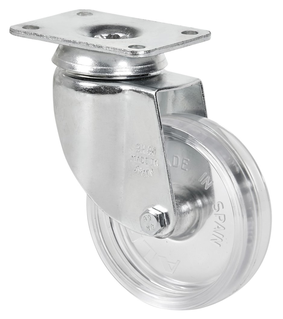 SERIE BH-SLC Cromado, Giratorio/Platina/Sin Freno