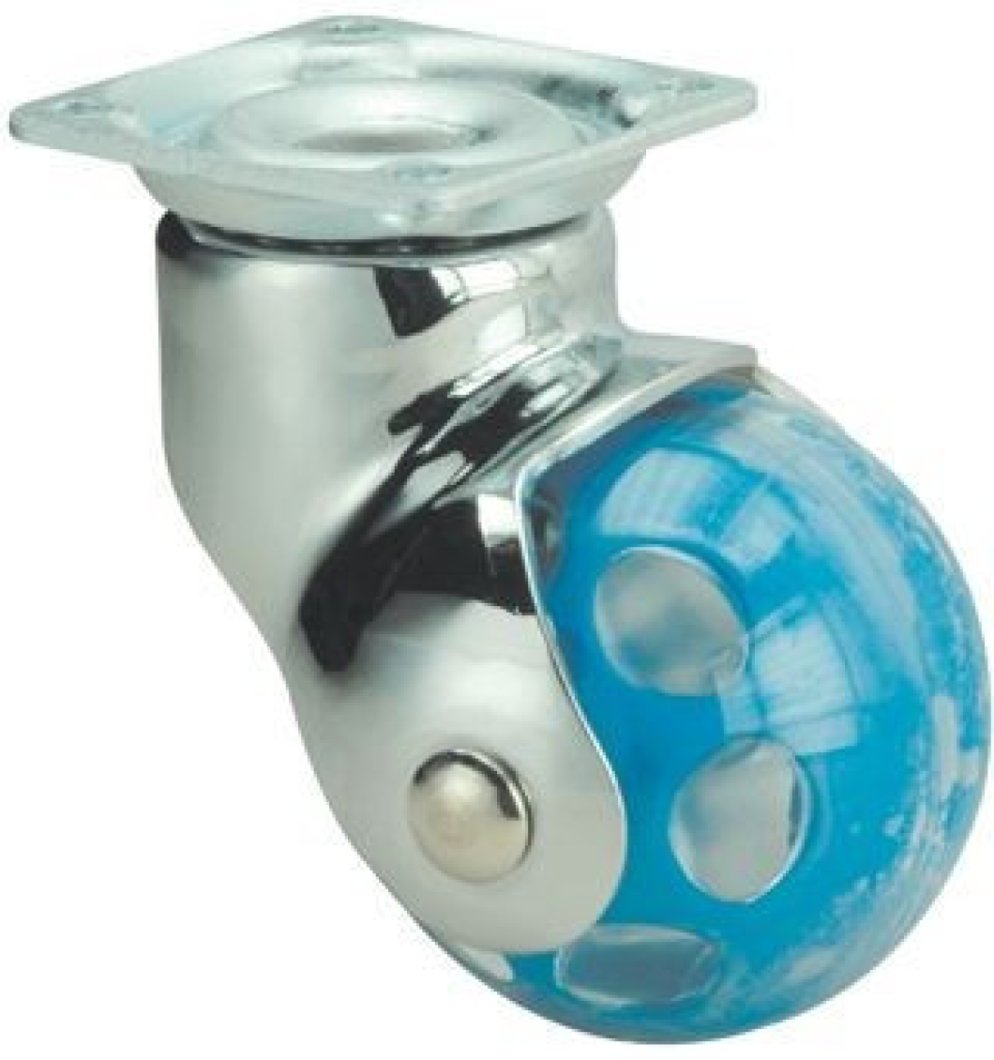 SERIE BLC-BLC Azul, Giratorio/Platina/Sin Freno