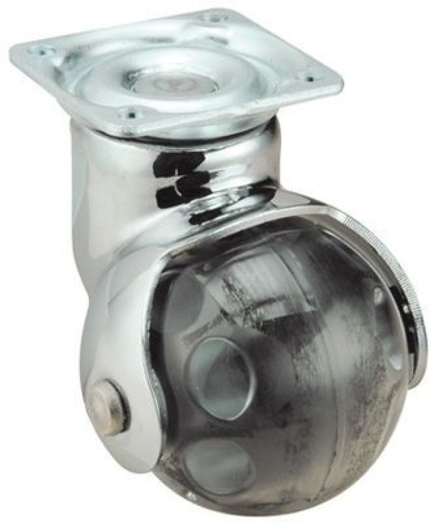 SERIE BLC-BLC Negro, Giratorio/Platina/Sin Freno