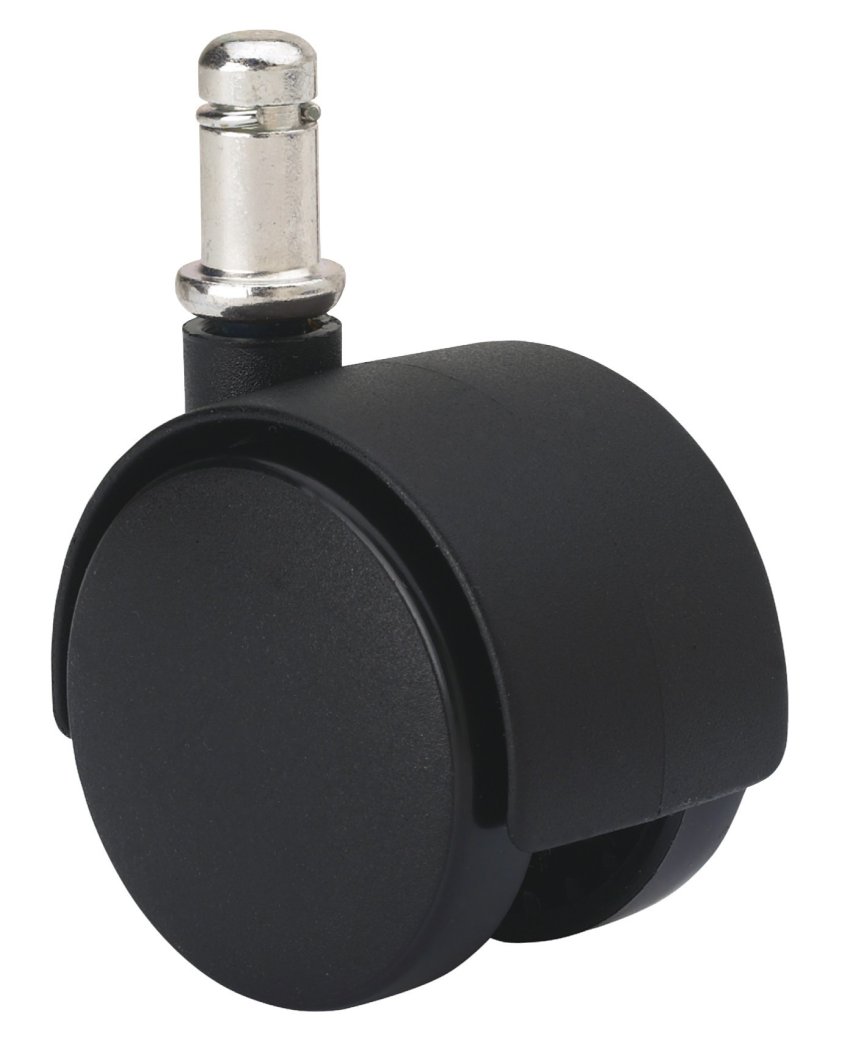 SERIE DK-DK Negro, Giratorio/Espiga/Sin Freno