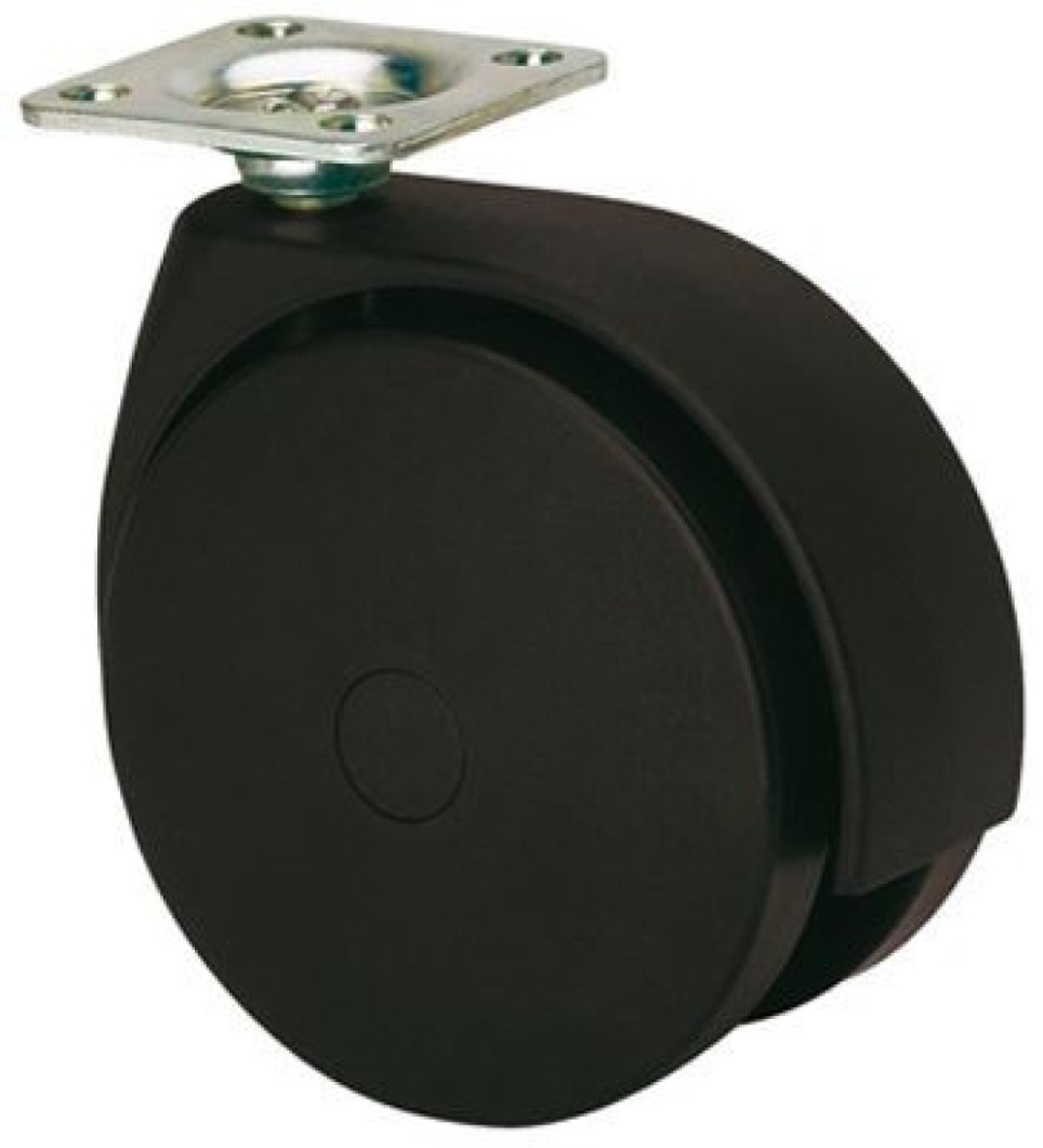 SERIE DKG-DKG Negro, Giratorio/Platina/Sin Freno