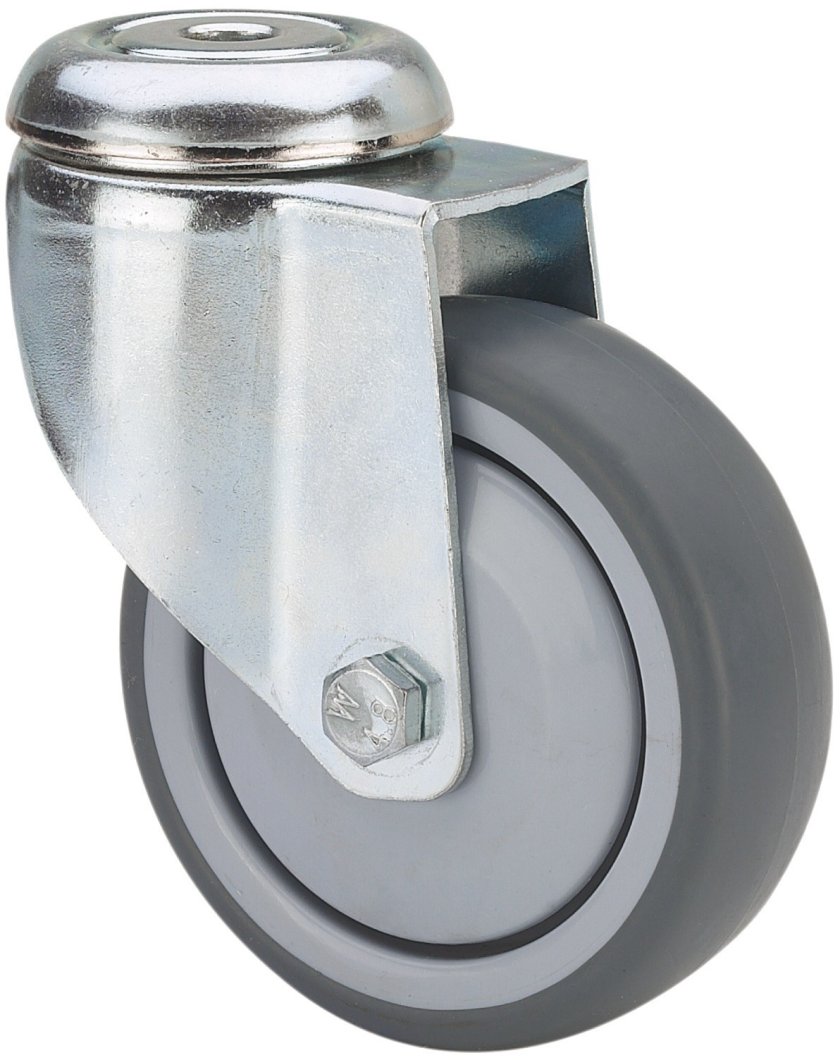 SERIE 300-300, Giratorio/Agujero pasante/Sin Freno