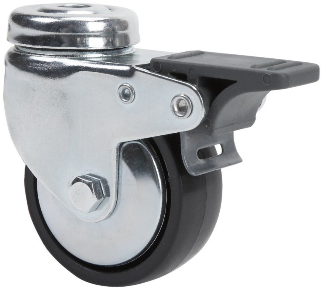 SERIE 400-400, Giratorio/Agujero pasante/Freno Rueda y Soporte