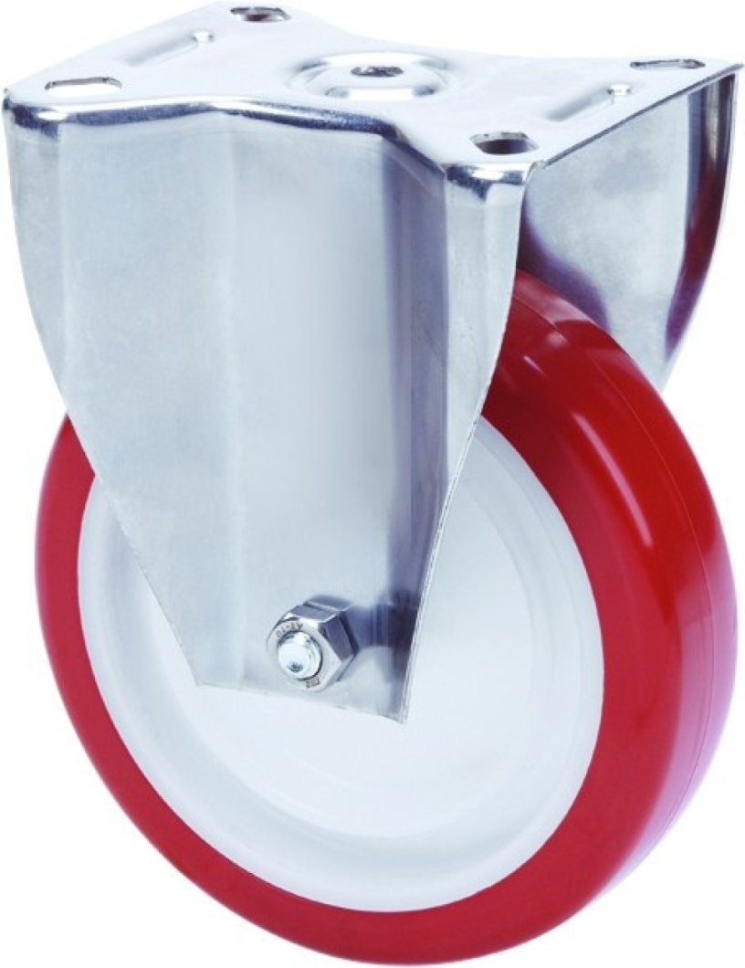 SERIE ZLI INOX-POL, Fijo/Platina/Sin Freno