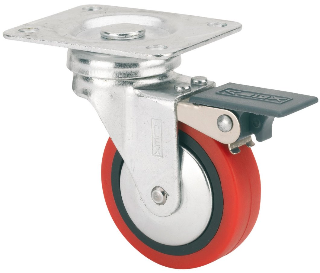 SERIE B-PPI, Giratorio/Platina/Freno Rueda y Soporte