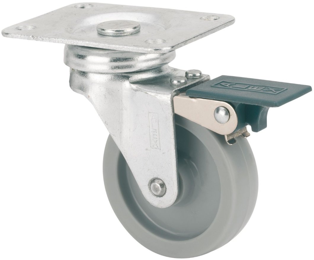 SERIE 602-602, Giratorio/Platina/Freno Rueda y Soporte