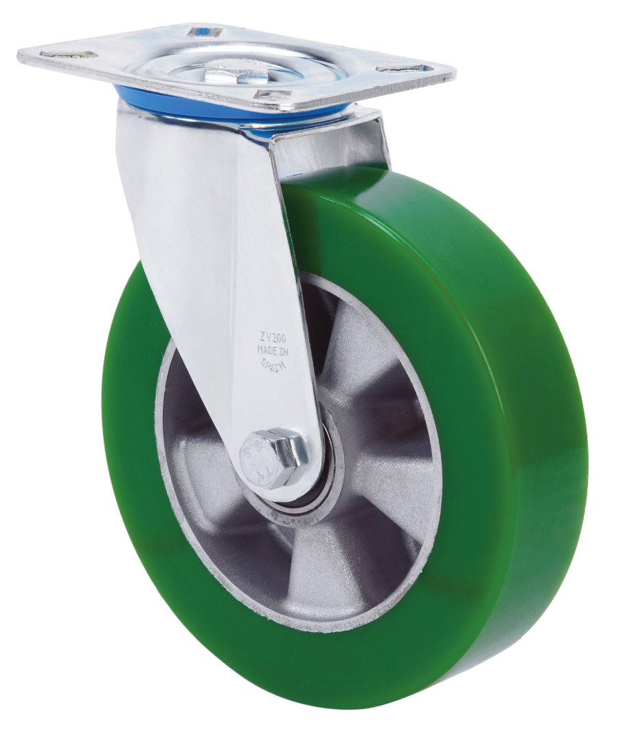 SERIE ZV-AUGB, Giratorio/Platina/Sin Freno