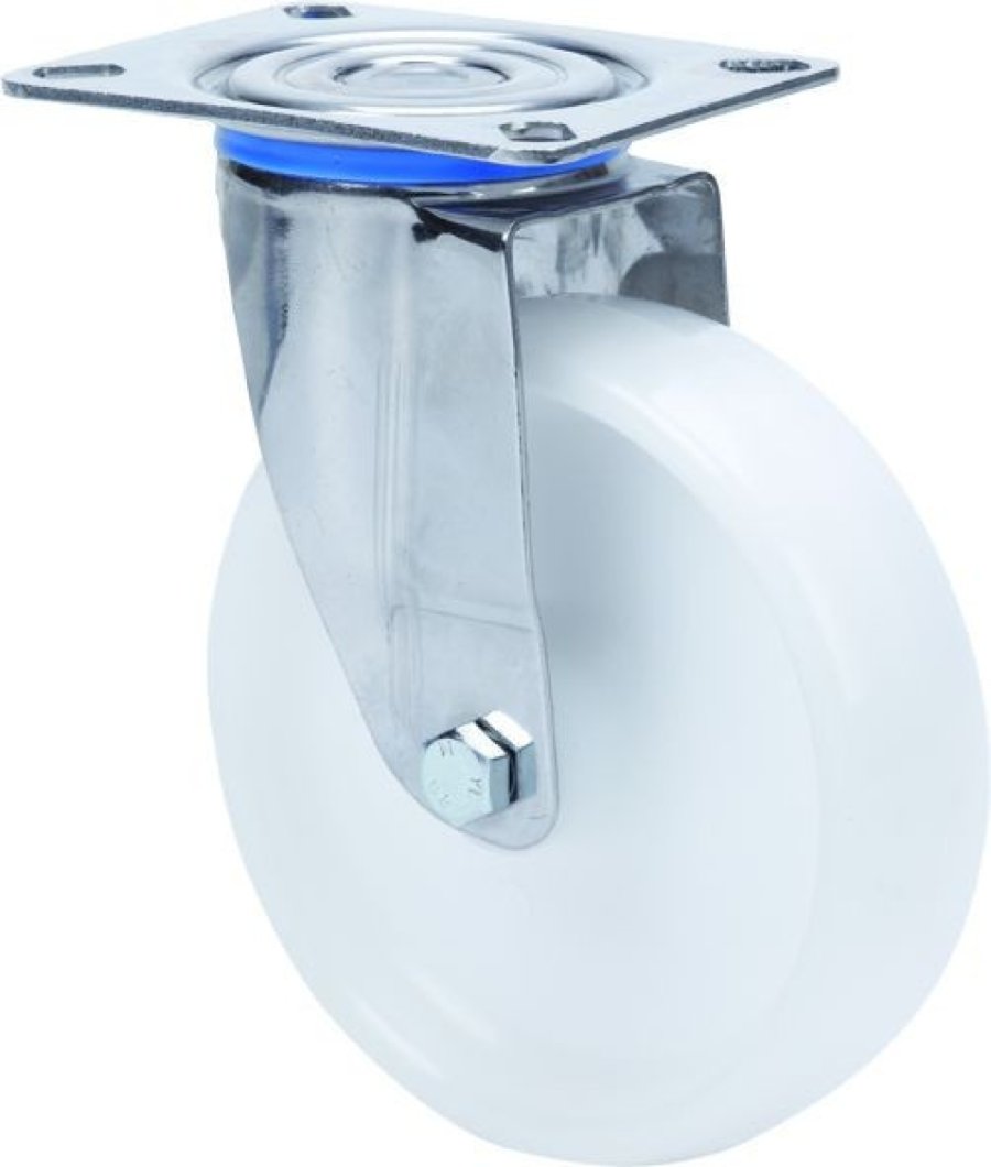 SERIE ZLI INOX-UT, Giratorio/Platina/Sin Freno