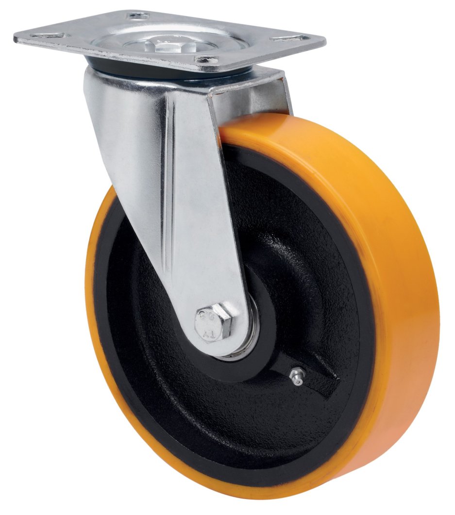 SERIE ZVR-HU, Giratorio/Platina/Sin Freno