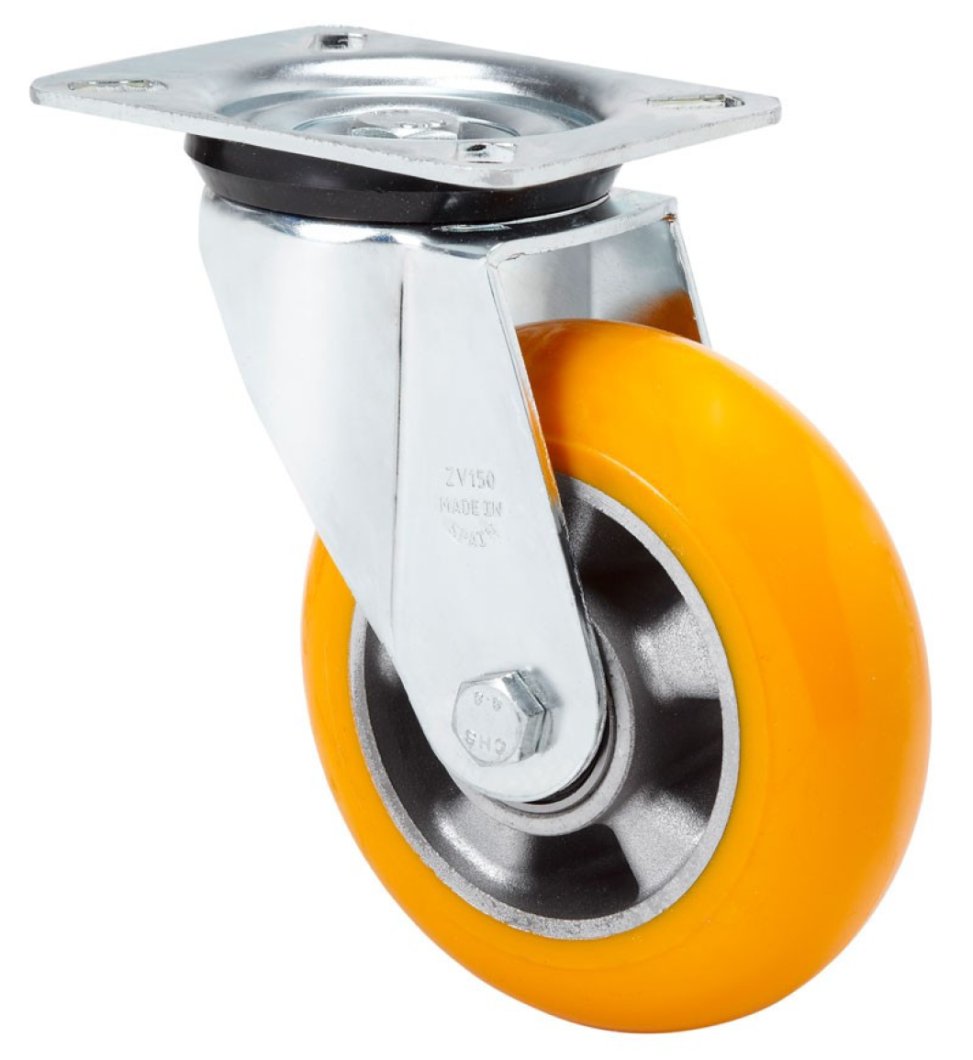 SERIE ZVR-AUAB, Giratorio/Platina/Sin Freno