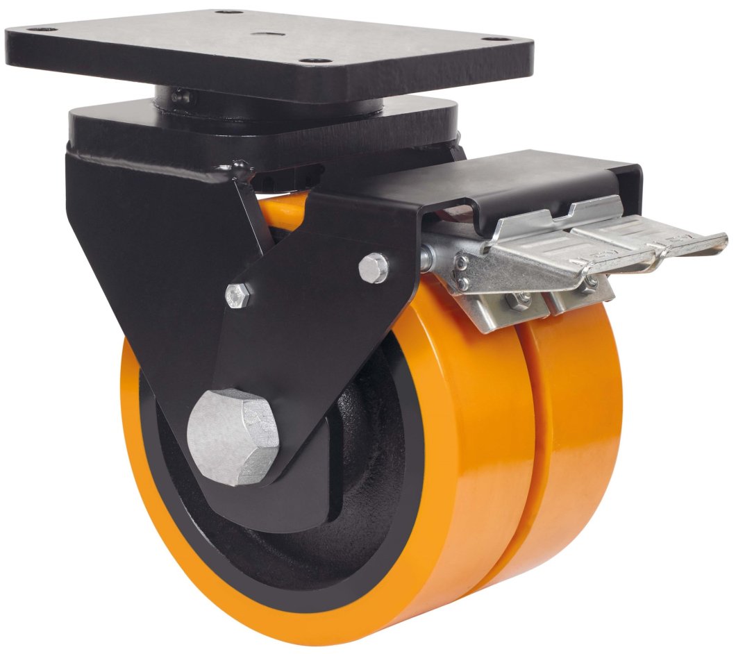 SERIE HLR-HU, Giratorio/Platina/Freno Rueda