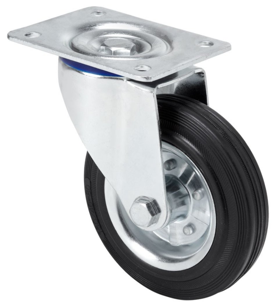 SERIE 125-125, Giratorio/Platina/Sin Freno