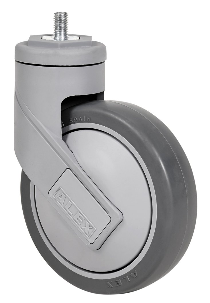 SERIE HC-PGAIB, Giratorio/Espiga roscada/Sin Freno